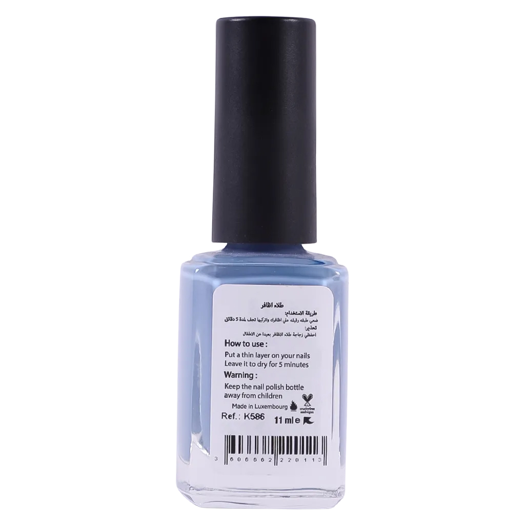 Katia, Nail Polish Breathable K586, Breathable nail polish with smooth finish