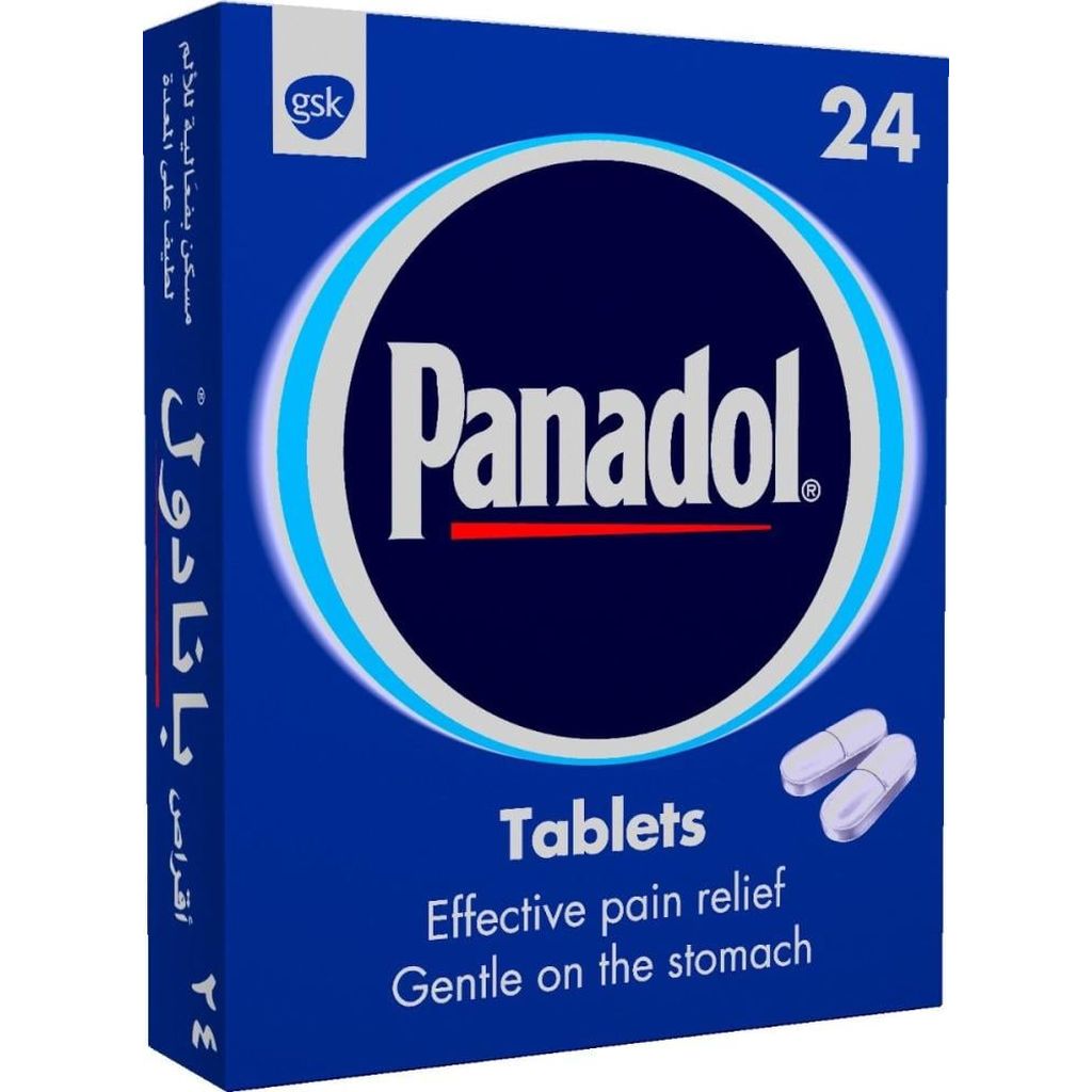 Panadol Coated 500 mg 24 Tab