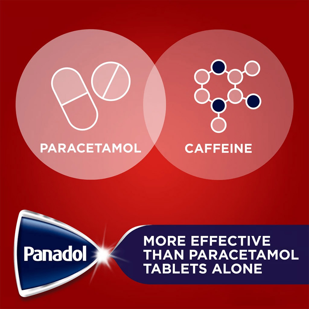 Panadol, Extra Tablets, Pain relief and fever reducer, 24 tablets