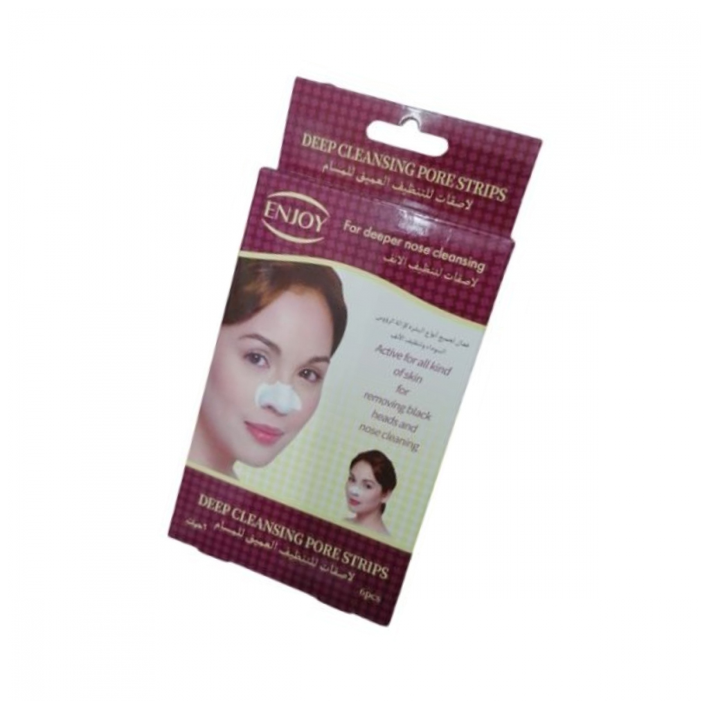Enjoy Deep Nose Strips 6 Pcs – Blackhead Removal Strips
