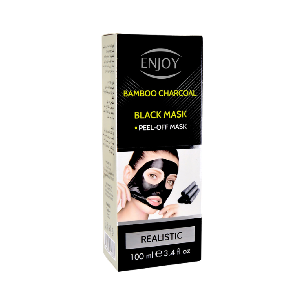Enjoy, Charcoal Face Mask, Deep Cleansing Facial Mask, 100 ml