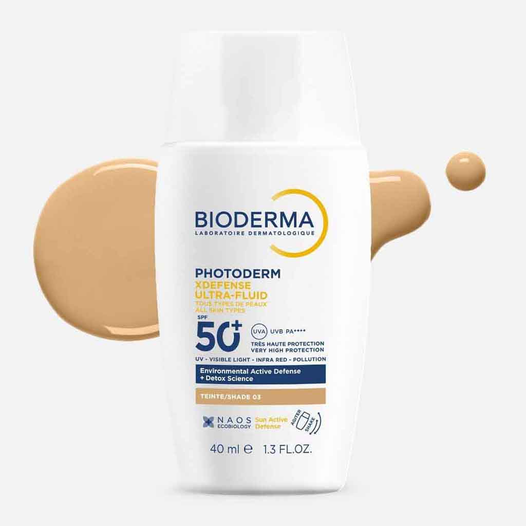 Bioderma, Photoderm X-Defense Ultra Fluid SPF50+, High protection ultra fluid sunscreen, 40ml