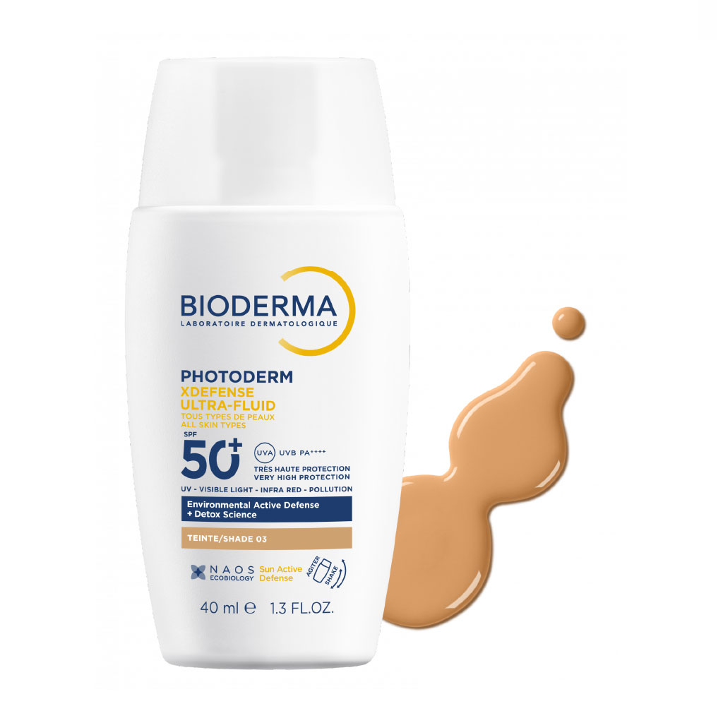 Bioderma, Photoderm X-Defense Ultra Fluid SPF50+, High protection ultra fluid sunscreen, 40ml