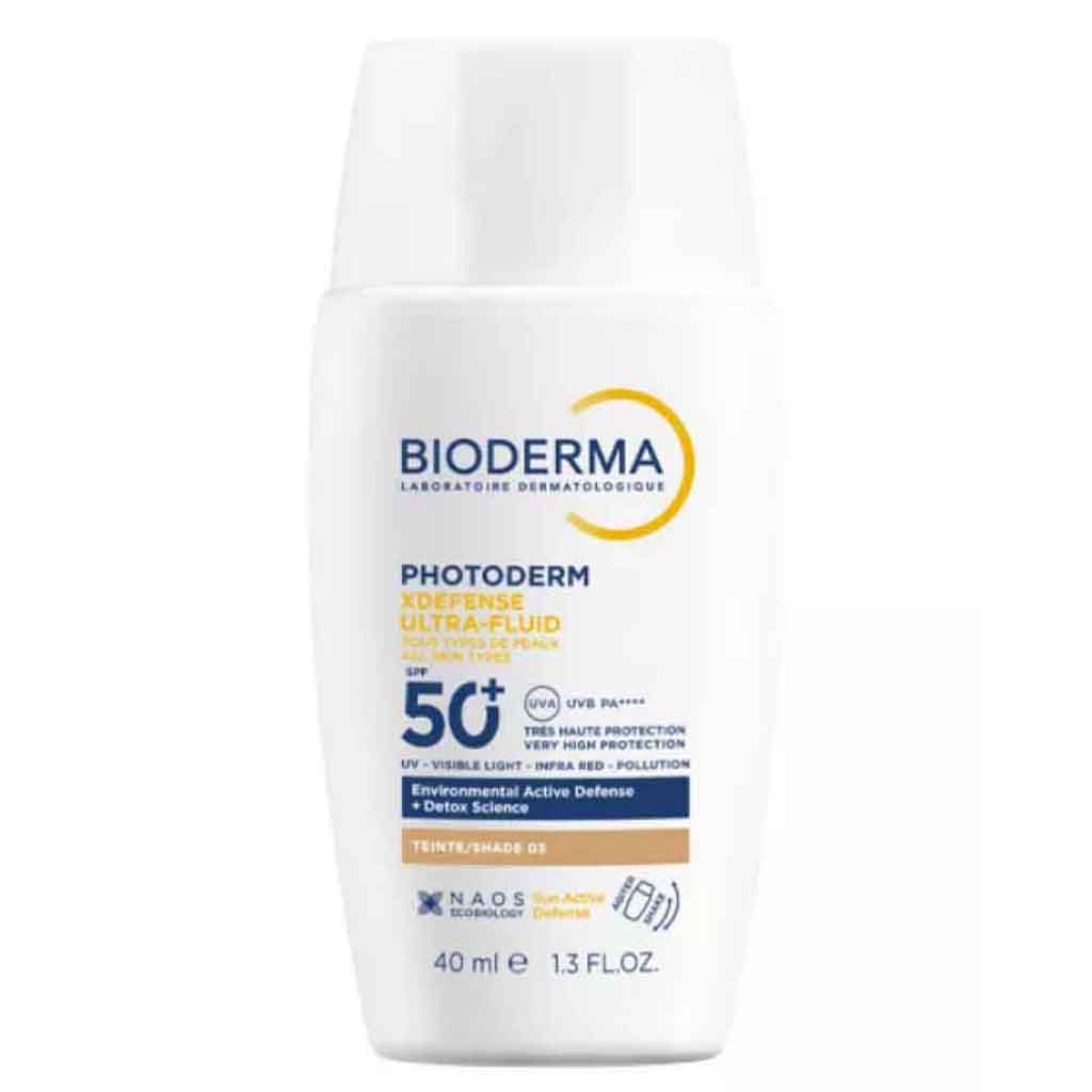 Bioderma, Photoderm X-Defense Ultra Fluid SPF50+, High protection ultra fluid sunscreen, 40ml