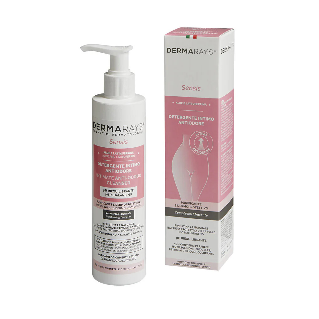Dermarays, Sensis Intimate Anti-Odour Cleanser, Mild intimate wash to control odor and irritation, 250ml