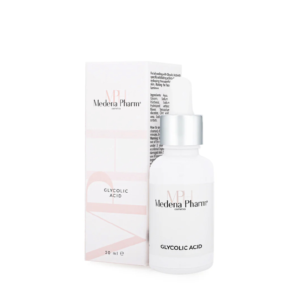 Medena Pharm, Glycolic Acid, Exfoliating alpha hydroxy acid solution, size not specified