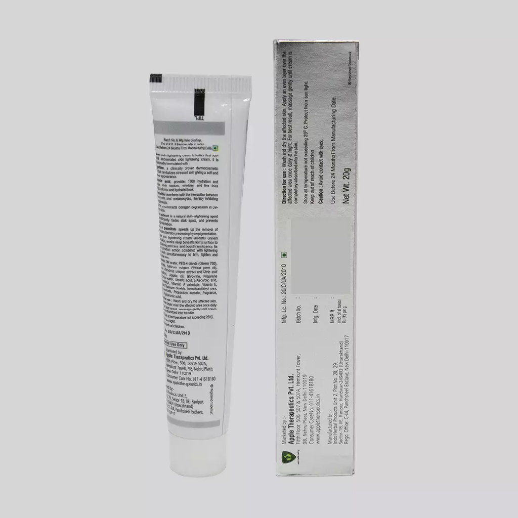 Vaderm, Brightening Cream, Red Algae source cream for skin brightening, 50g