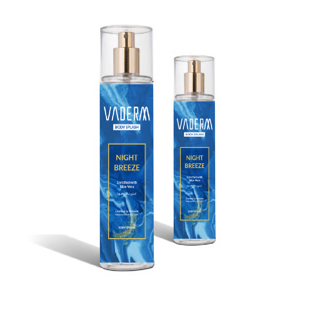Vaderm, Body Splash for Men, Refreshing body splash with masculine fragrance