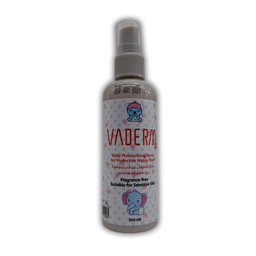 Vaderm, Baby Spray, Gentle refreshing spray for babies, 100ml