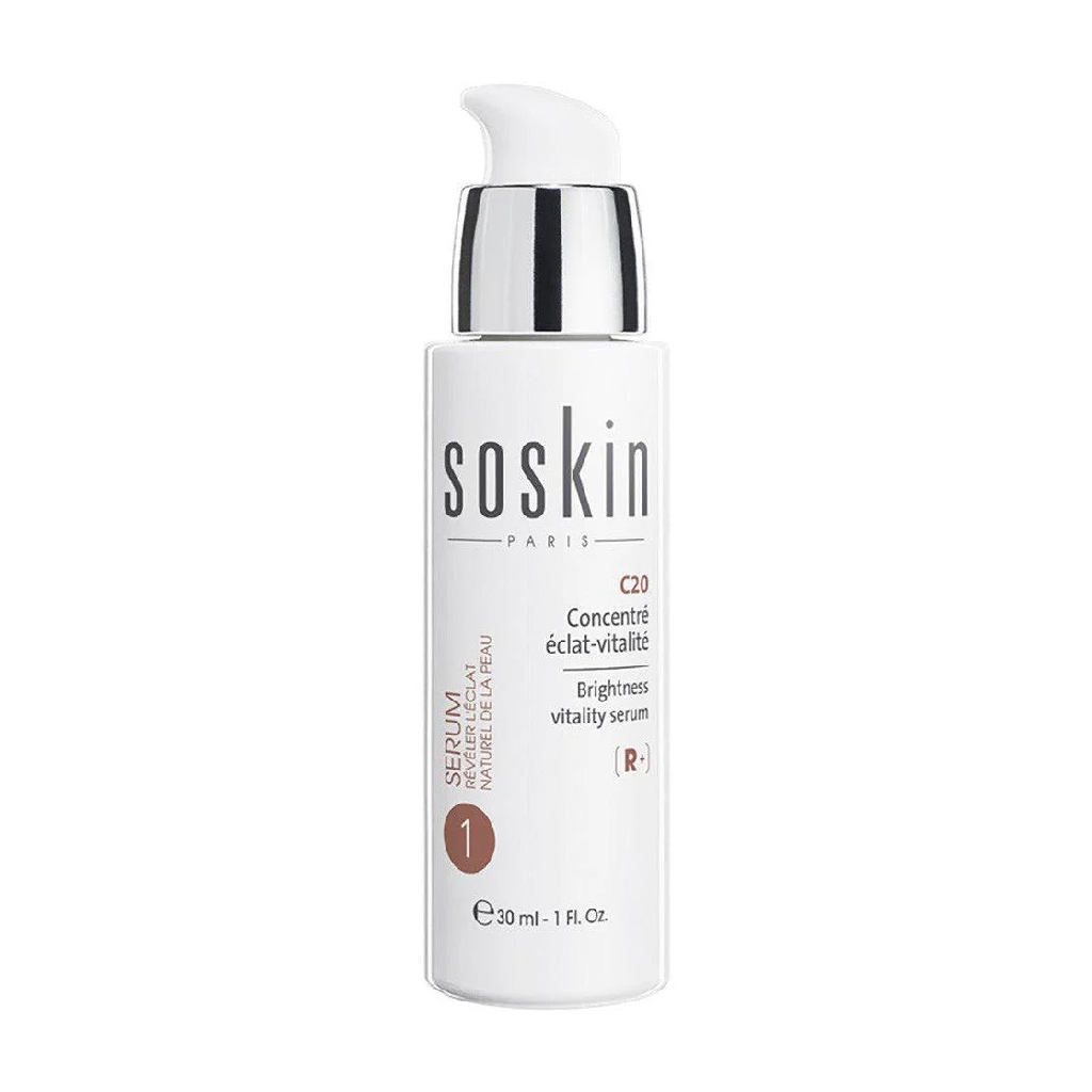 Soskin, Brightness Vitality Serum, Radiance-boosting facial serum