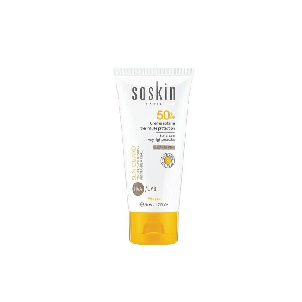 Soskin, Sun Cream Very High Protection Fluid SPF 50+, Lightweight sun protection fluid, 50ml