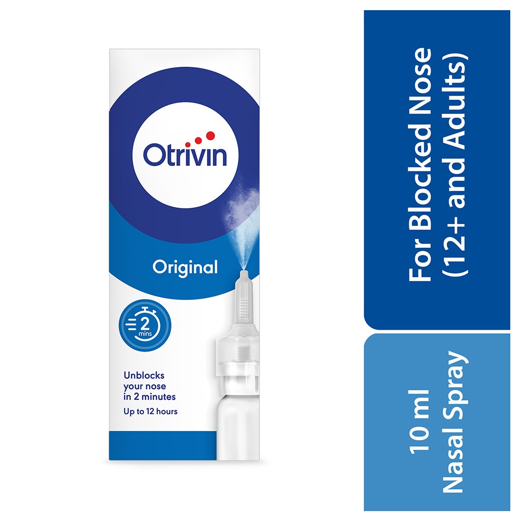 Otrivin 0.1% 10 ml Nasal Spray
