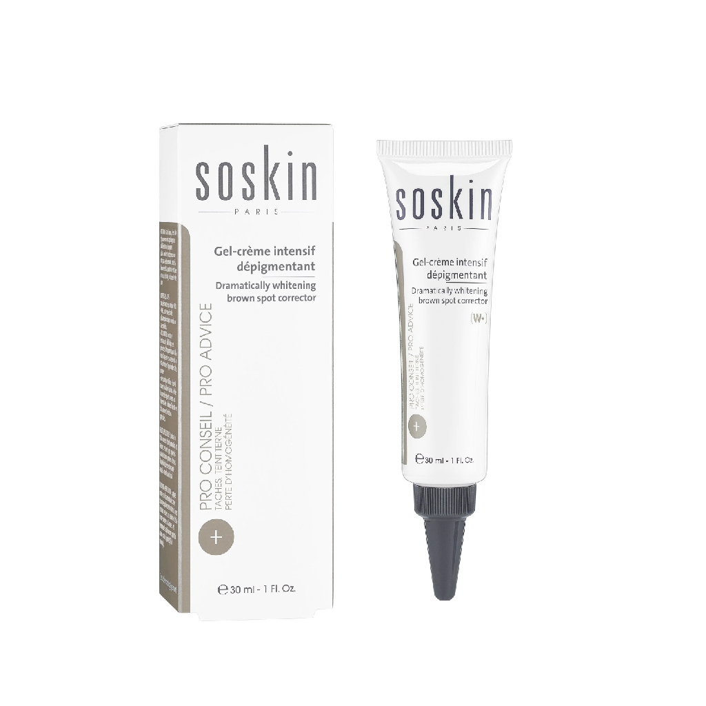 Soskin, Dramatically Whitening Brown Spot Corrector, Targeted serum for dark spot reduction, 30 ml