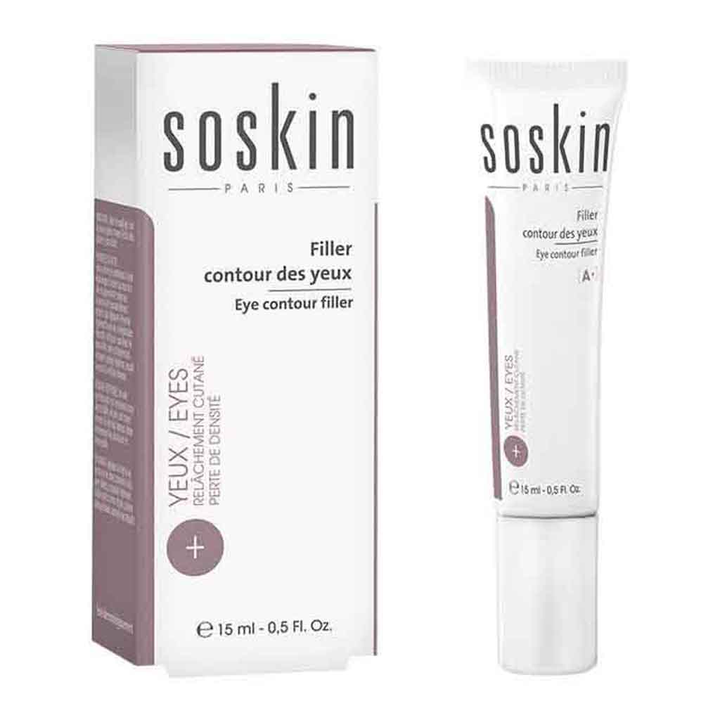 Soskin, Deep Wrinkles Filler, Anti-aging wrinkle filling serum, 15ml
