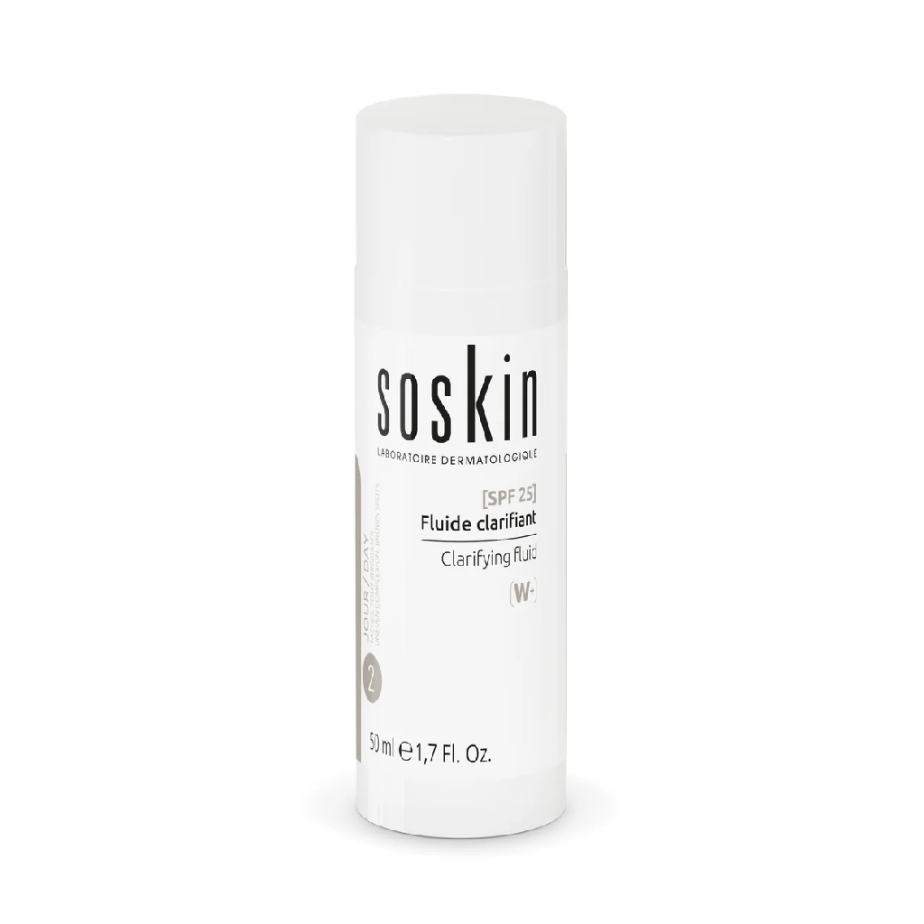 Soskin, Intense Clarifying Fluid SPF 25, Clarifying fluid with sun protection, 50ml