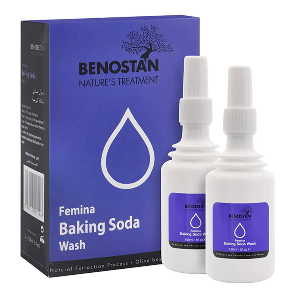 Benostan, Femina Baking Soda, Natural baking soda for feminine hygiene, 150ml