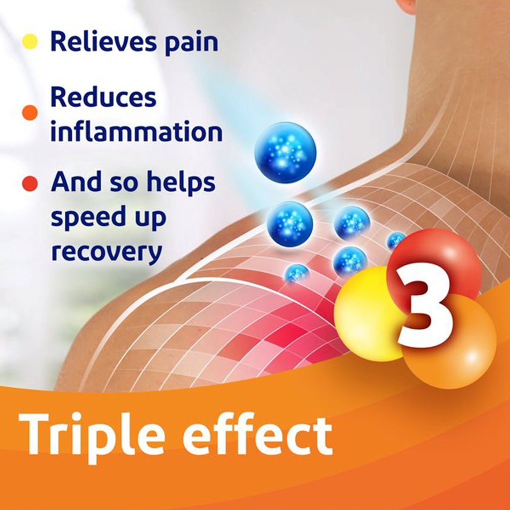 Voltaren, Diclofenac Emulgel For Back Pain & Muscle Pain, Fast-absorbing pain relief gel with no mess applicator, 100 g