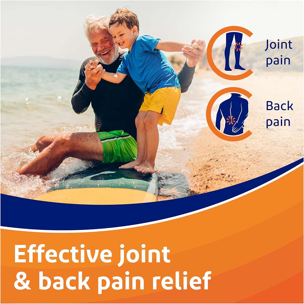 Voltaren, Diclofenac Emulgel For Back Pain & Muscle Pain, Fast-absorbing pain relief gel with no mess applicator, 100 g