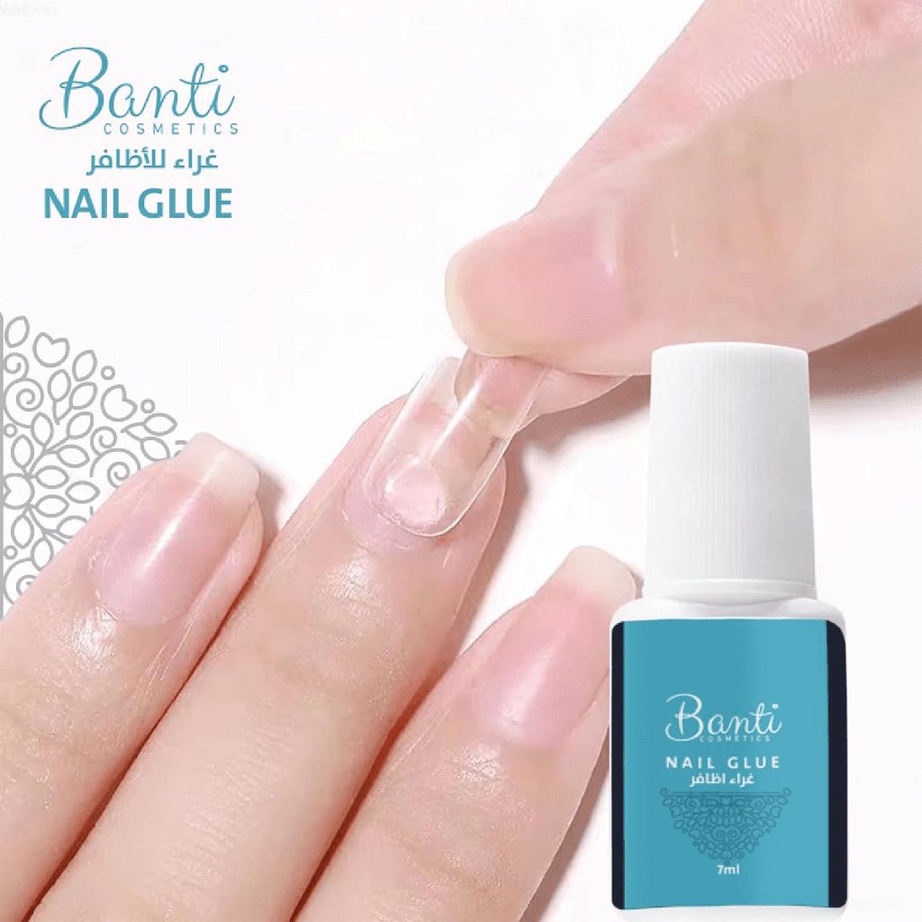 Banti, Nail Glue, Strong adhesive for artificial nails, 7ml