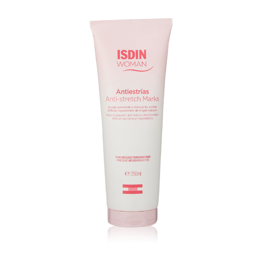 Isdin, Women Anti-Stretch Marks Cream, Intensive cream to reduce stretch marks, 250ml