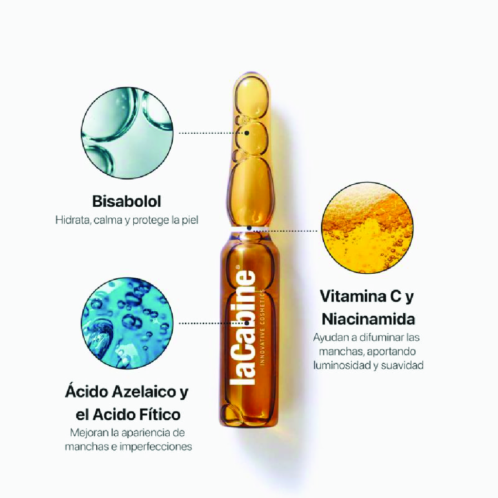 Lacabine, Anti-Dark Spots Ampoules, Targeted treatment for dark spots, 2ml ampoules