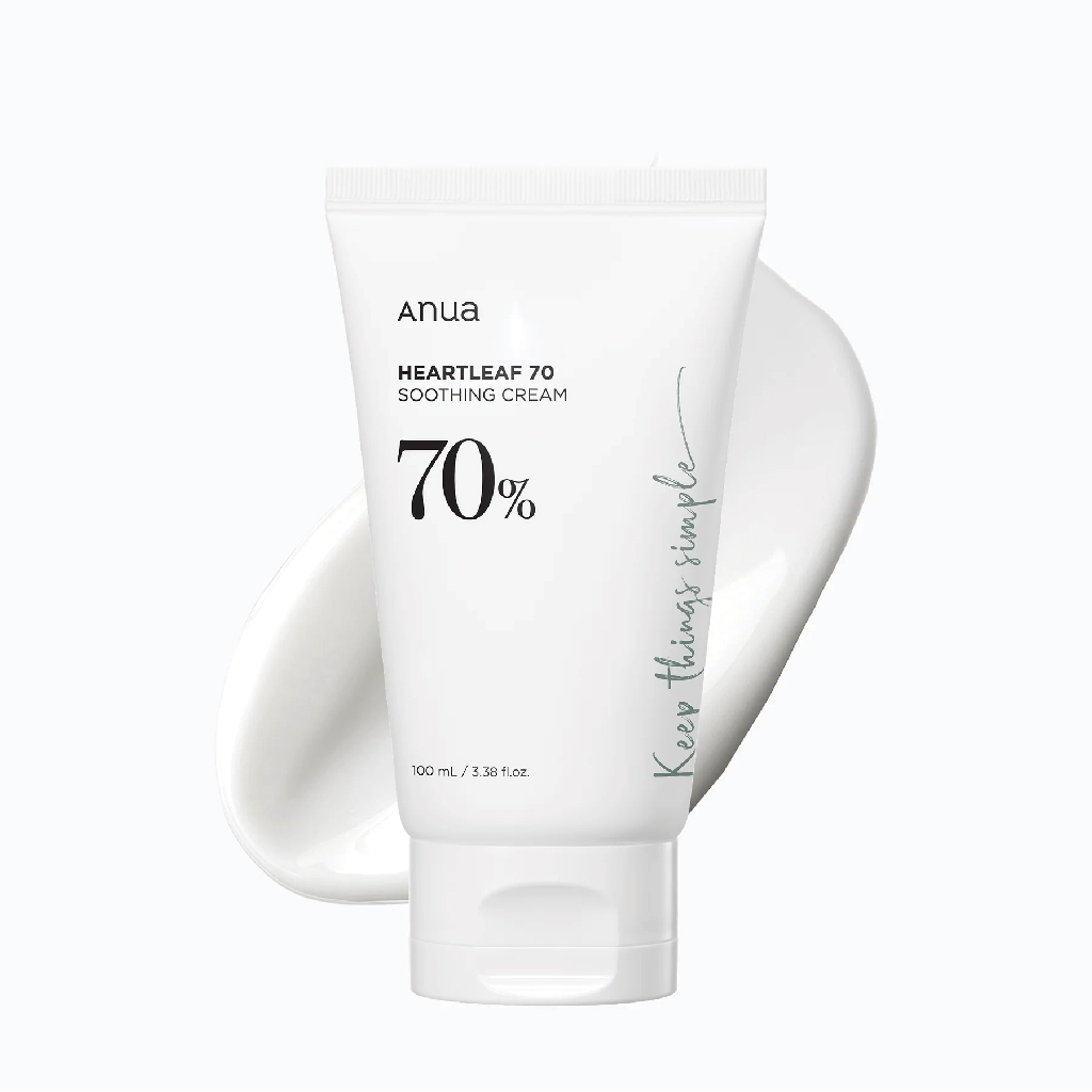 Anua Hartleaf 70% Soothing Cream 100Ml
