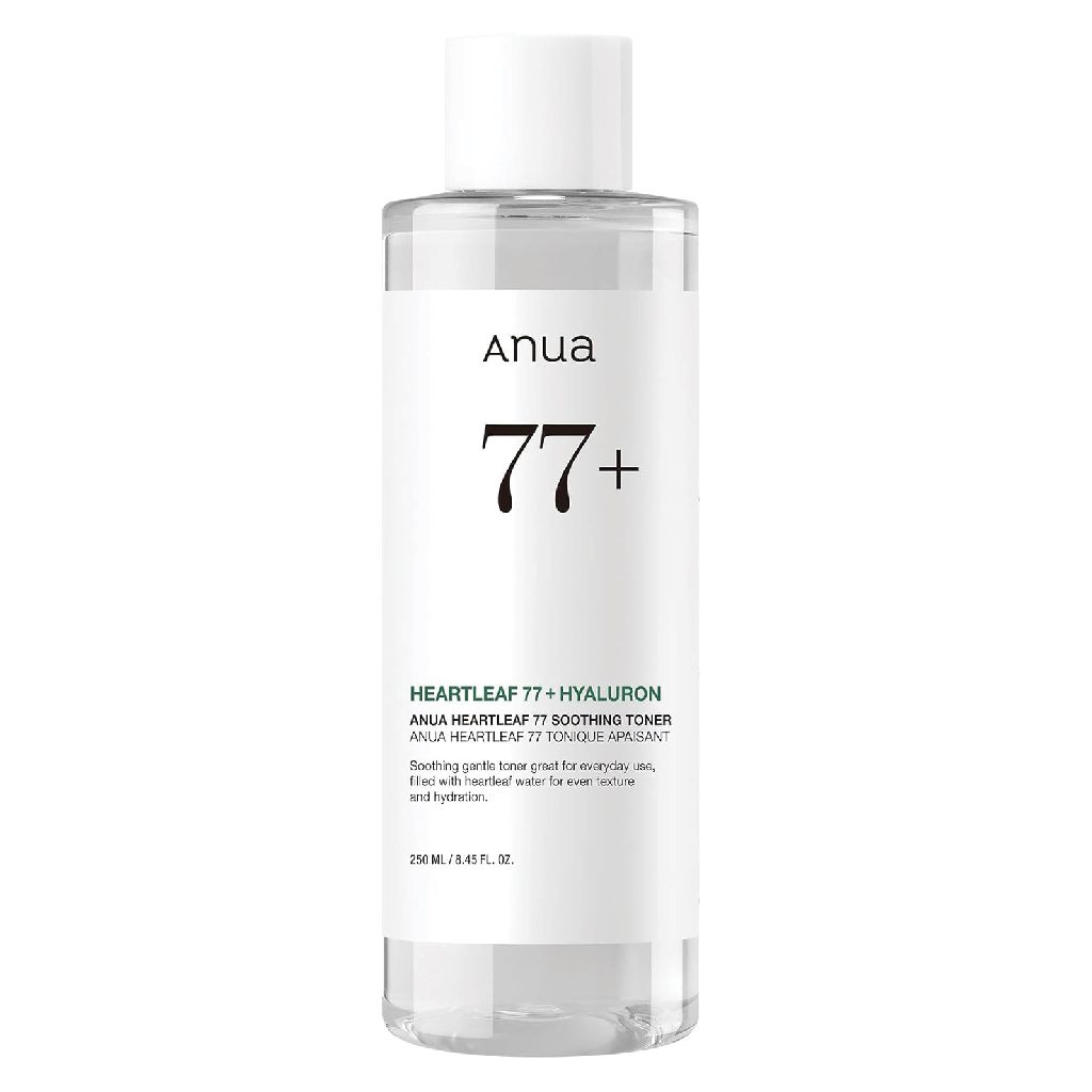 Anua, Hartleaf 77% Toner, Hydrating toner with 77% hartleaf extract, 250ml