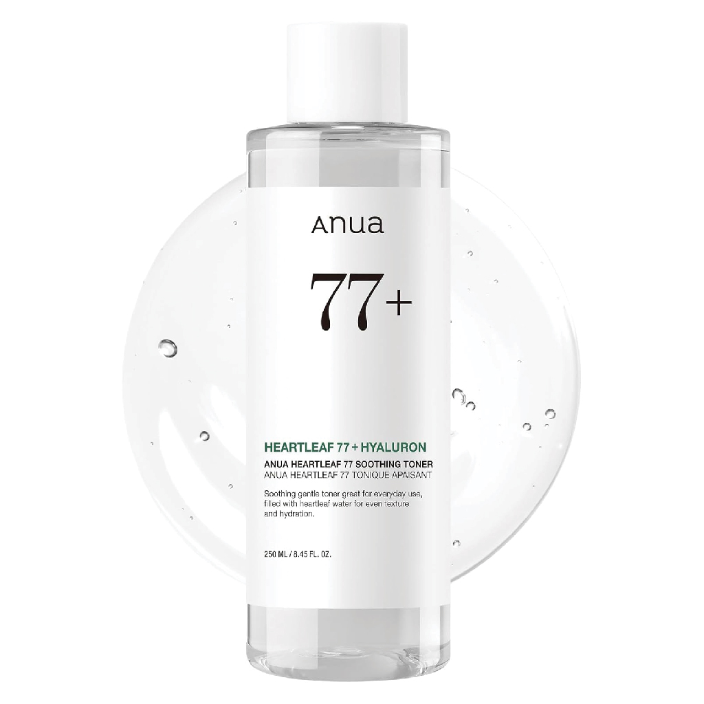Anua, Hartleaf 77% Toner, Hydrating toner with 77% hartleaf extract, 250ml