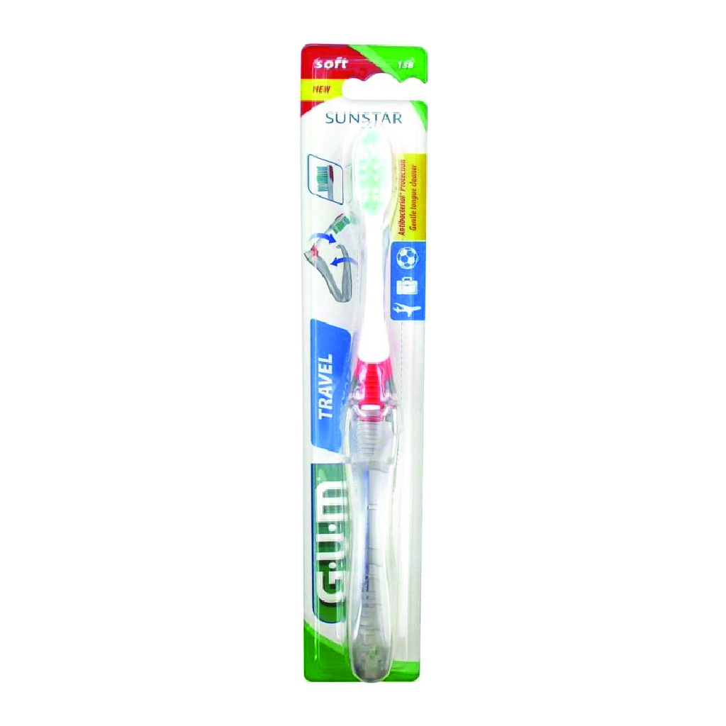 GUM Toothbrush Travel Soft Sunstar GUM 158MA
