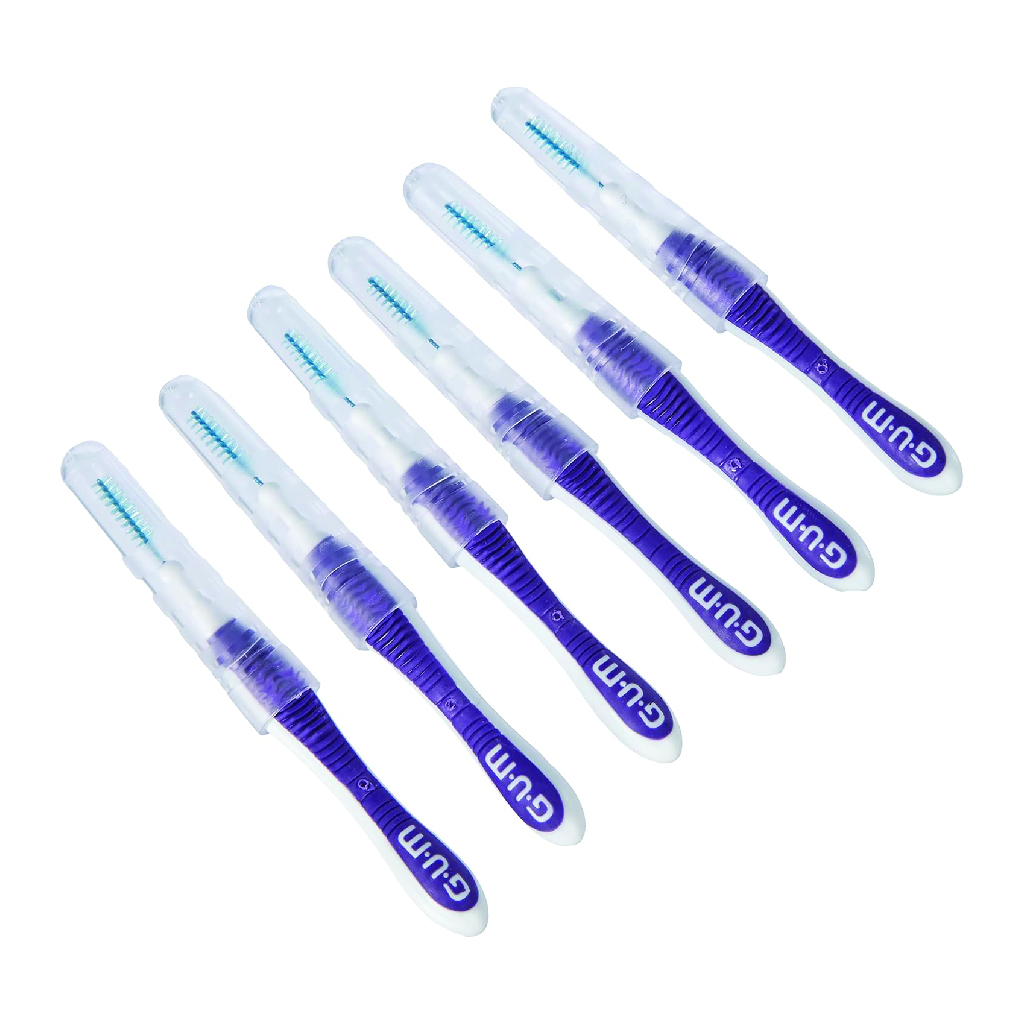 Sunstar Gum, Traveler Interdental Brush, 1.2mm interdental cleaning brush for oral hygiene