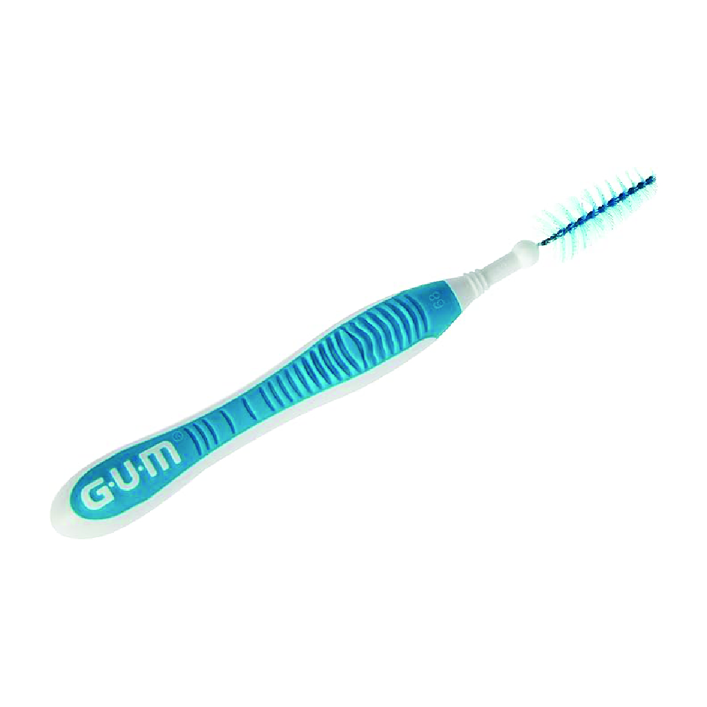 GUM, Travler Interdental Brush 1.6mm, Dental brush for cleaning between teeth, Sunstar GUM 1614G