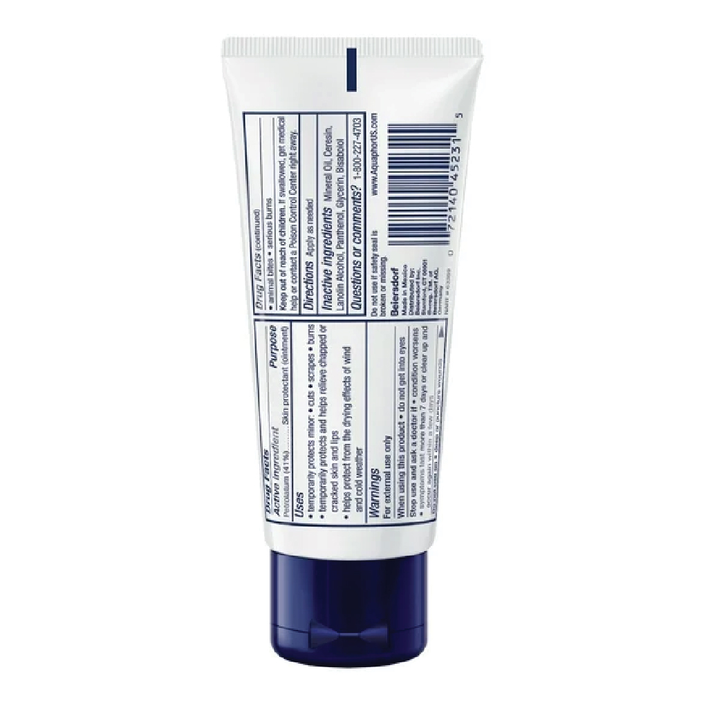 Aquaphor, Healing Ointment Tube, Skin protecting and healing ointment, 50g
