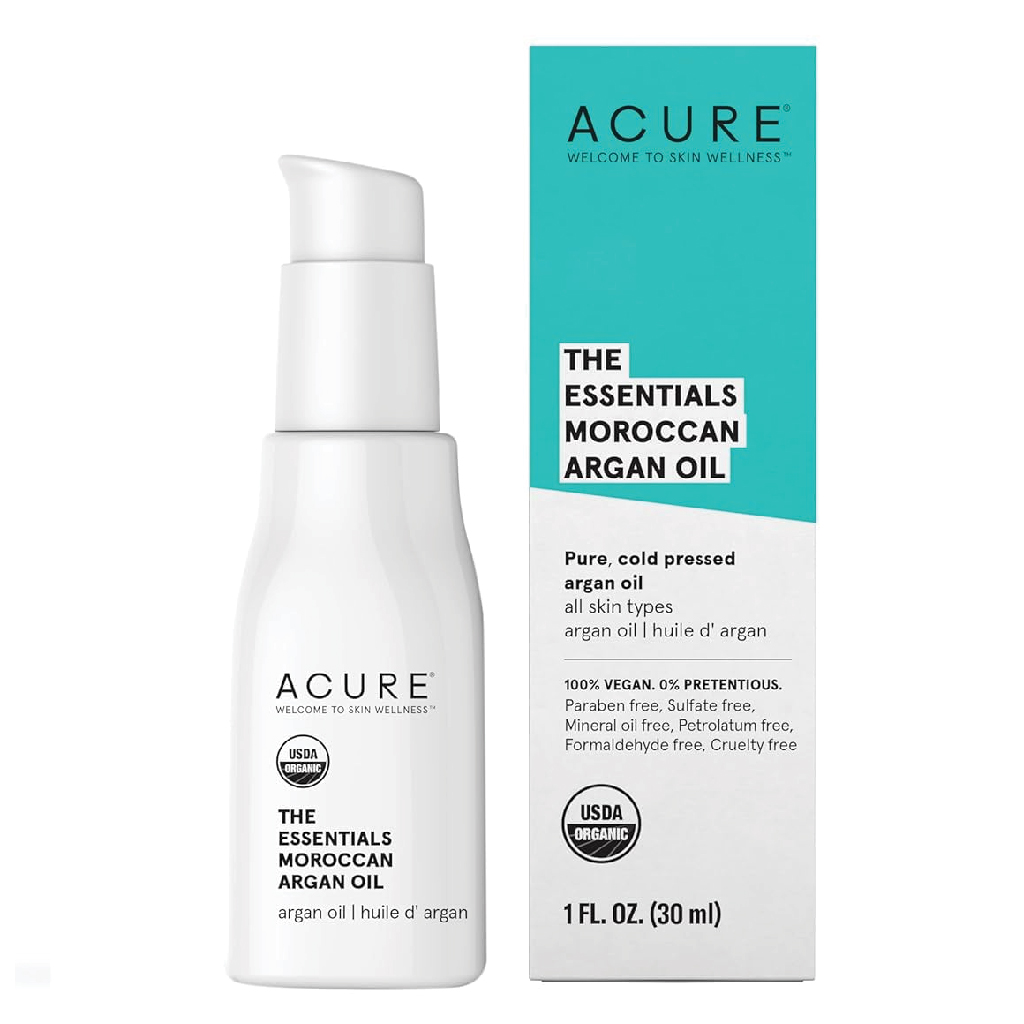 Acure Natural, Moroccan Argan Oil, Hydrating and repairing hair and skin oil, 30ml
