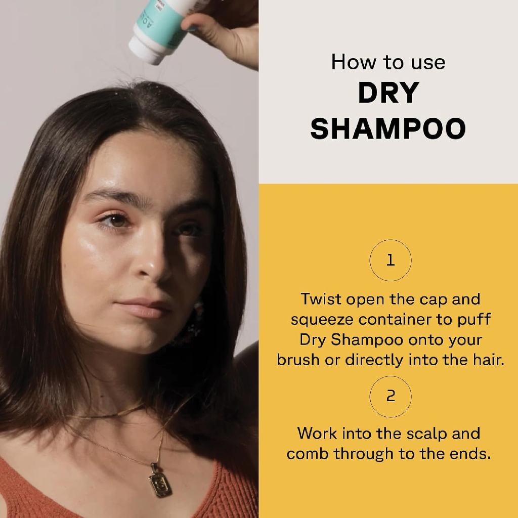 Acure, Dry Shampoo with Rosemary and Mint, Refreshing dry shampoo for oily hair, 30ml