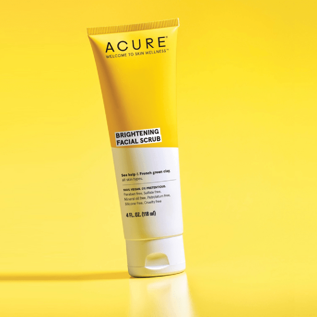 ACURE BRIGHTENING FACIAL SCRUB 118ML
