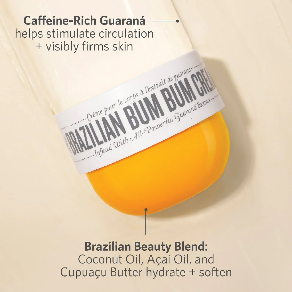 Sol de Janeiro, Brazilian Bum Bum Cream, Firming and moisturizing body cream, 75ml