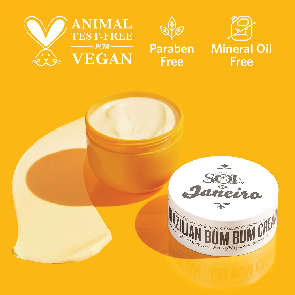 Sol de Janeiro, Brazilian Bum Bum Cream, Firming and moisturizing body cream, 75ml