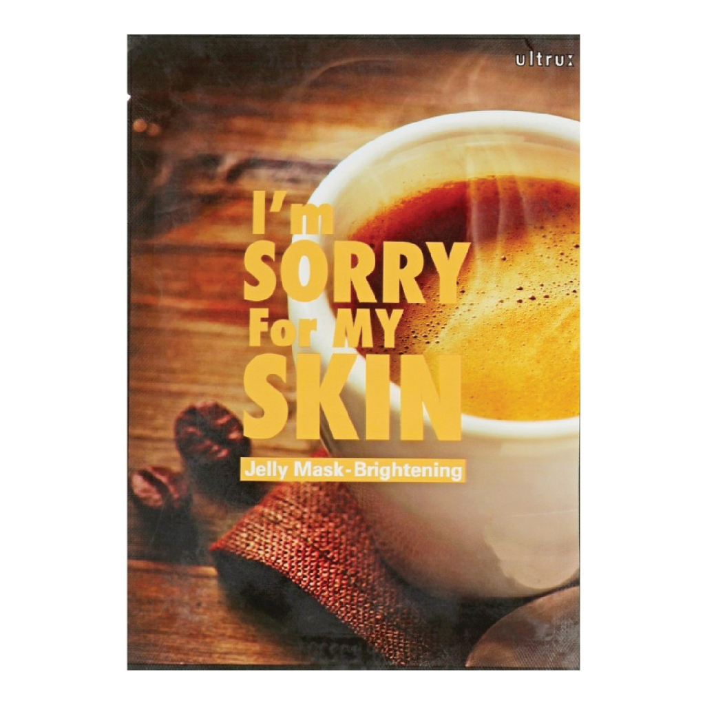 I'm Sorry For My Skin, Jelly Mask Brightening, Brightening jelly mask for radiant skin, 30g