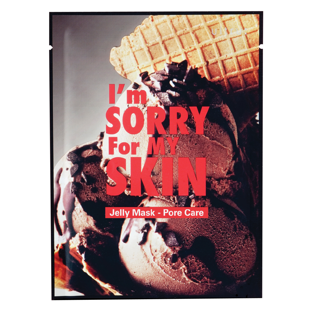 I'm Sorry For My Skin, Jelly Mask Pore Care, Pore refining jelly mask for clearer skin, 30g