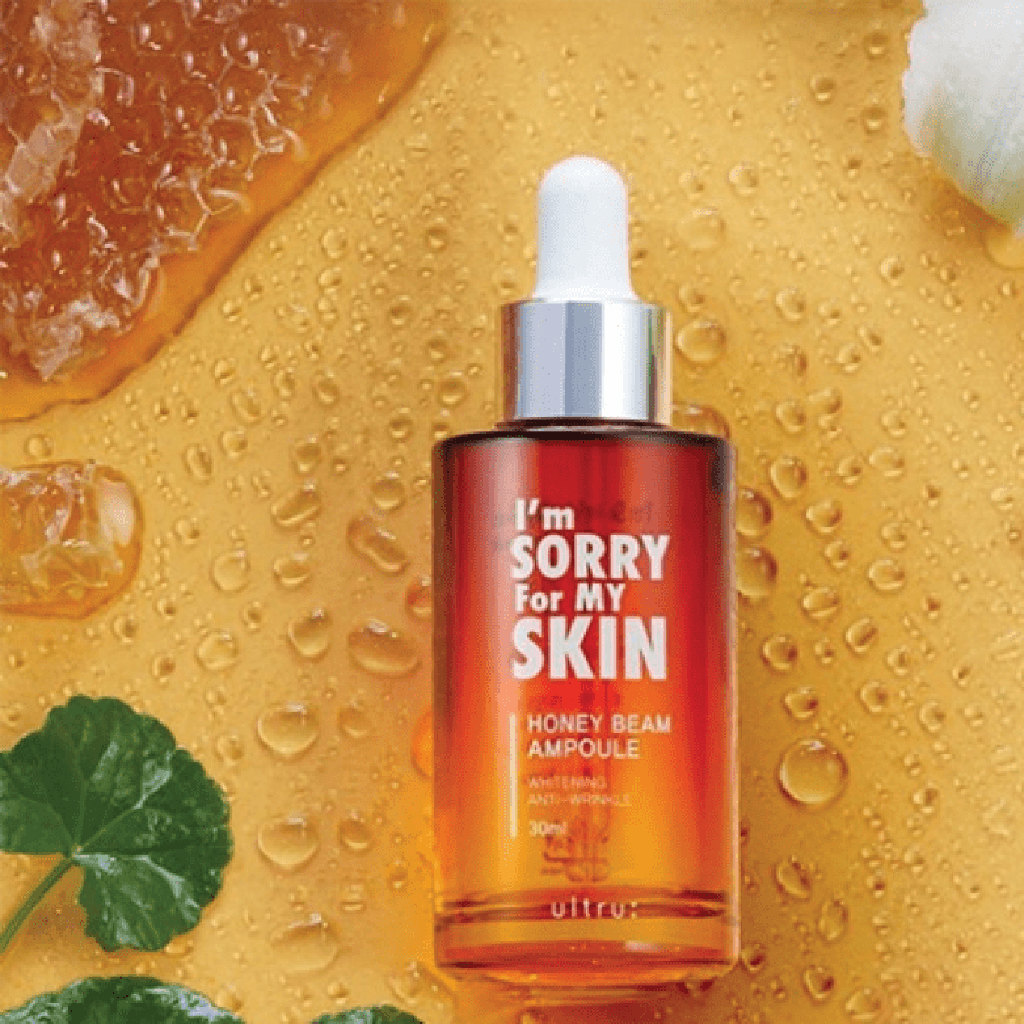 I'm Sorry For My Skin, Honey Beam Ampoule, Hydrating and brightening honey-infused ampoule