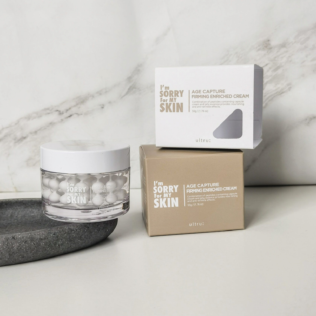 I'm Sorry For My Skin, Age Capture Firming Enriched Cream, Anti-aging firming cream for mature skin