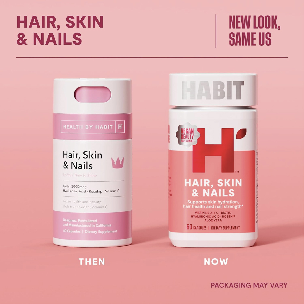 Habitis, Biotin Hair, Skin, & Nails Supplement, Nutritional support for hair, skin, and nails