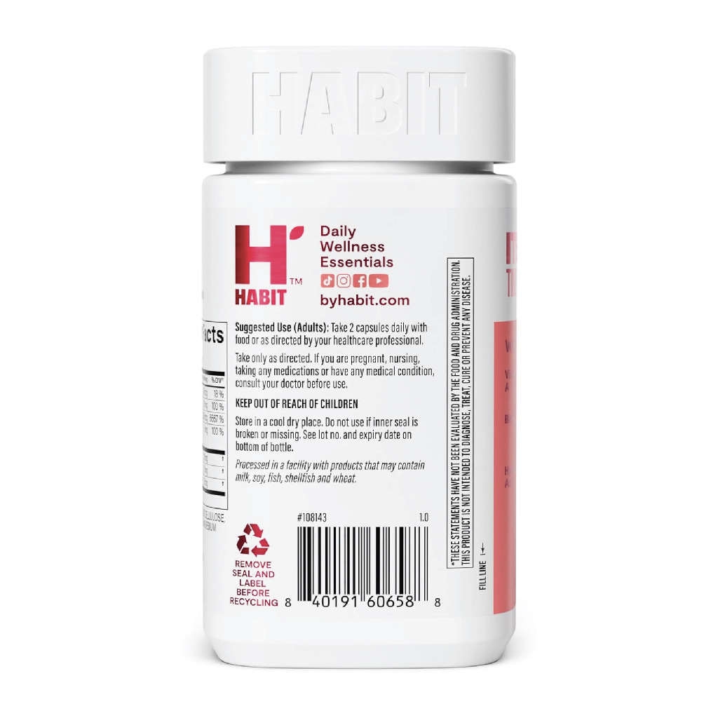 Habitis, Biotin Hair, Skin, & Nails Supplement, Nutritional support for hair, skin, and nails