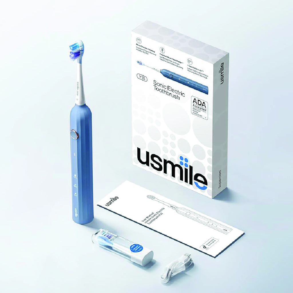 USmile, Sonic Electric Toothbrush Y1S, Advanced navy blue sonic toothbrush, Electric toothbrush