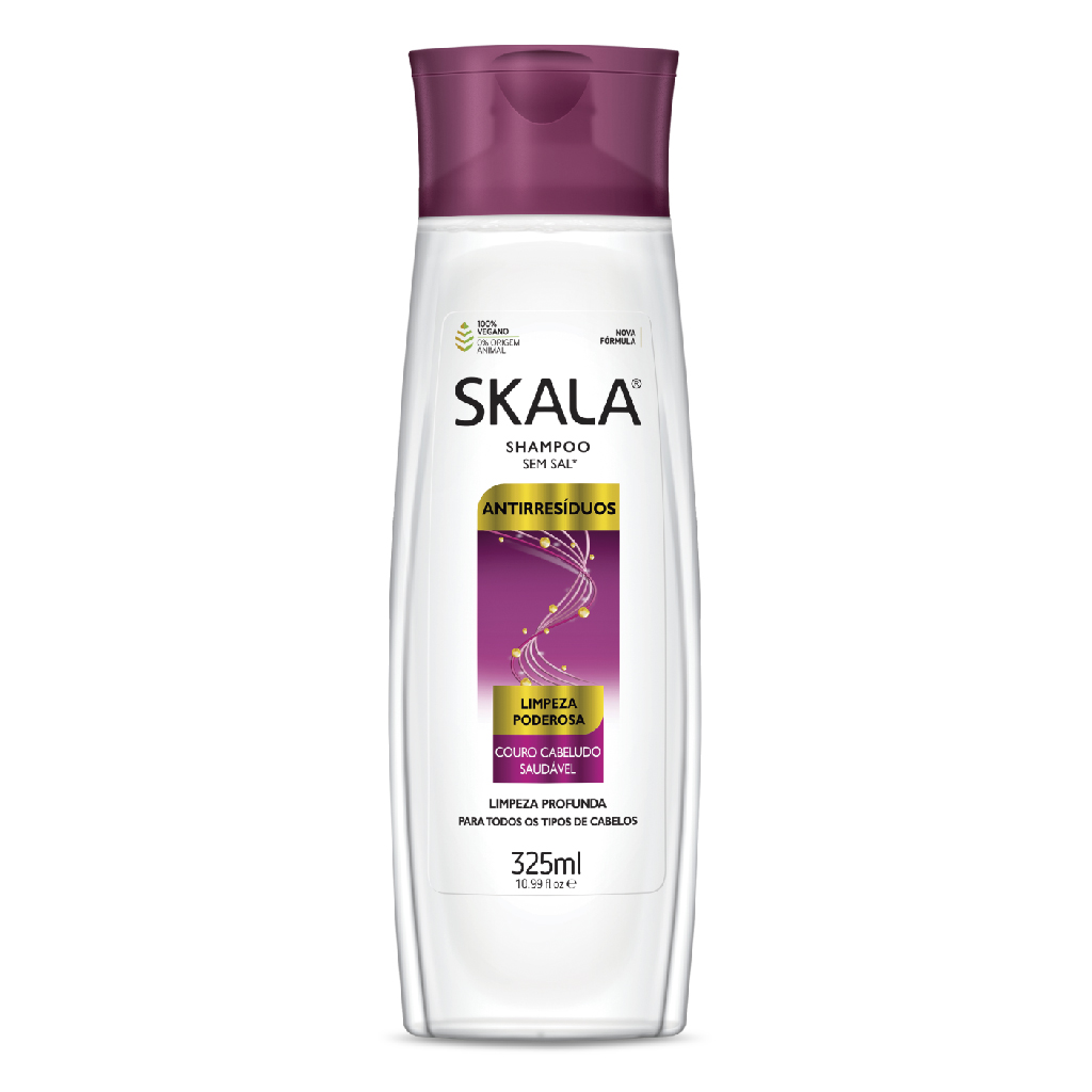 Skala, Anti-Residue Shampoo, Deep cleansing shampoo to remove buildup, 325ml