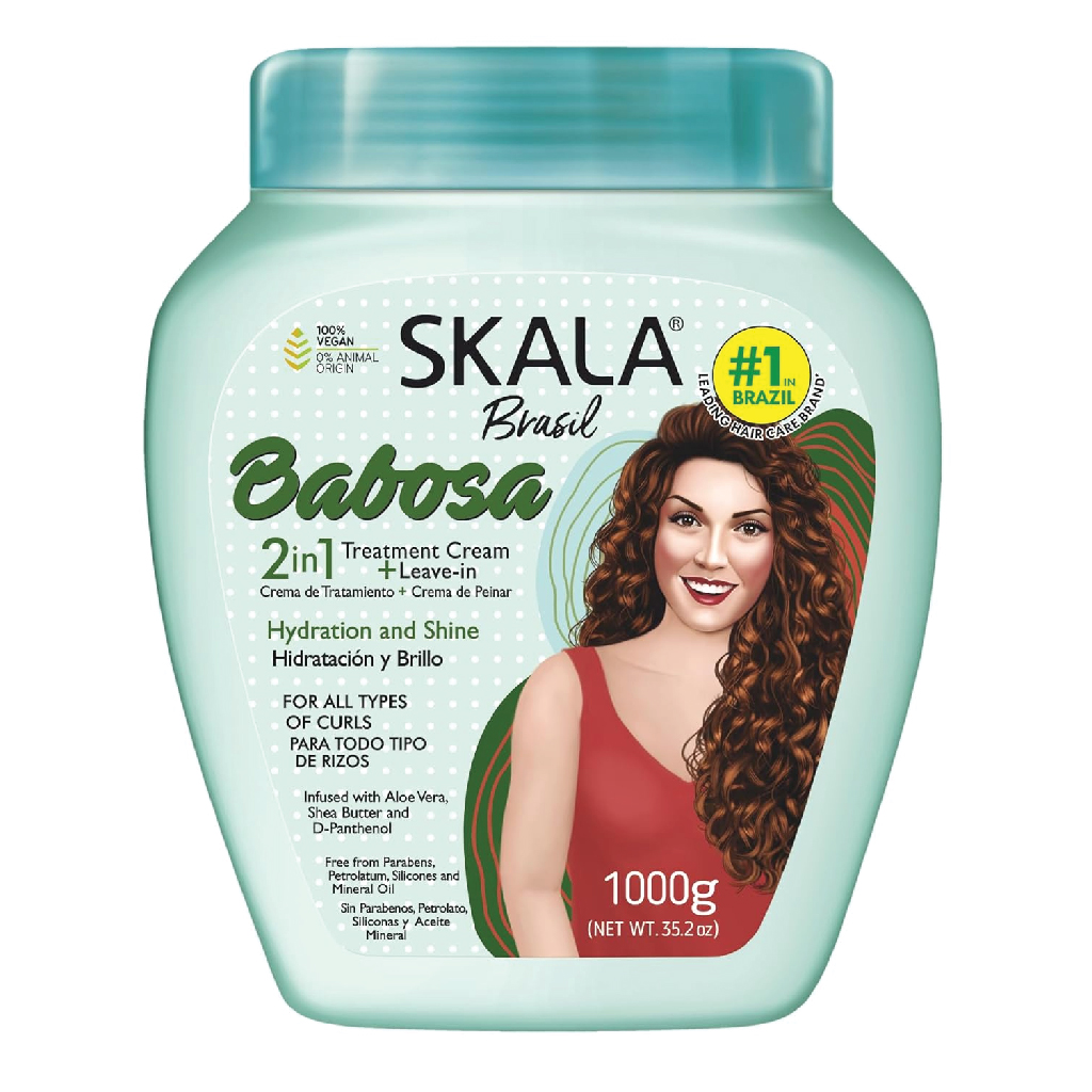 Skala Expert, Babosa Hair Treatment Conditioning Cream, Intensive moisturizing hair cream, 1000g
