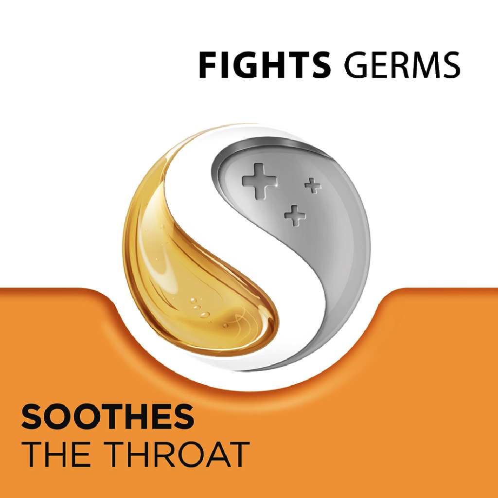 Strepsils Warm Ginger Sore Throat Lozenges, Pack of 16's