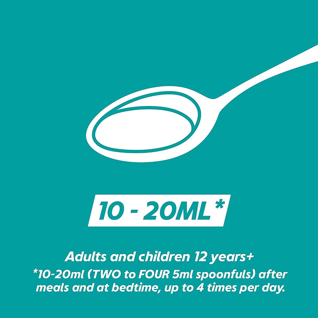 Gaviscon, Liquid for Indigestion and Heartburn Aniseed Flavour, Fast relief liquid antacid, 200ml