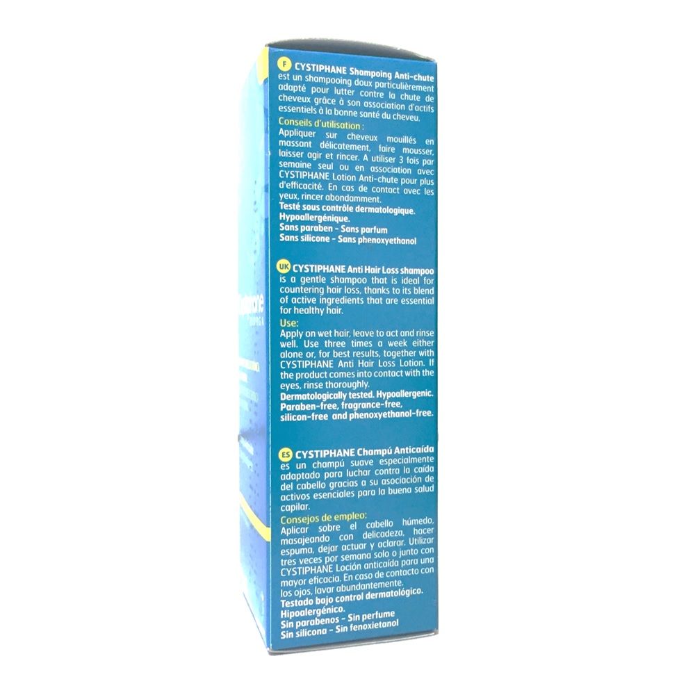 Cystiphane, Antihair Loss Shampoo, Strengthening shampoo to reduce hair loss, 200ml