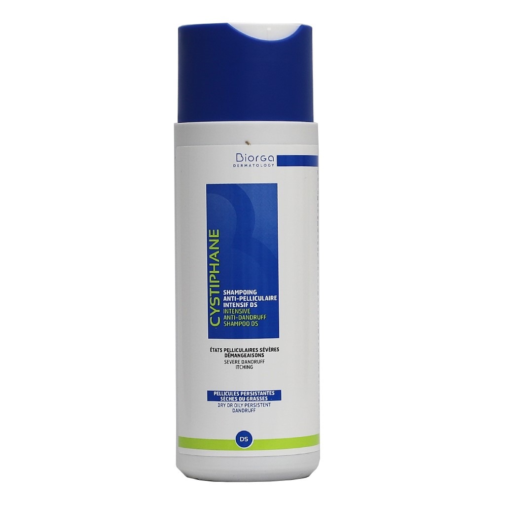 Cystiphane, DS Intensive Antidandruff Shampoo, Intensive shampoo for dandruff control, 200ml